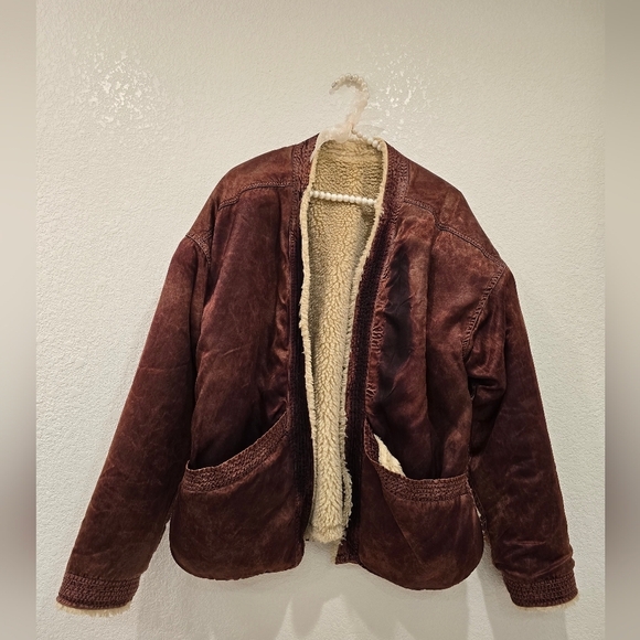 freecity Jackets & Blazers - FREECITY x Anthropologie Faux Shearling Jacket S
